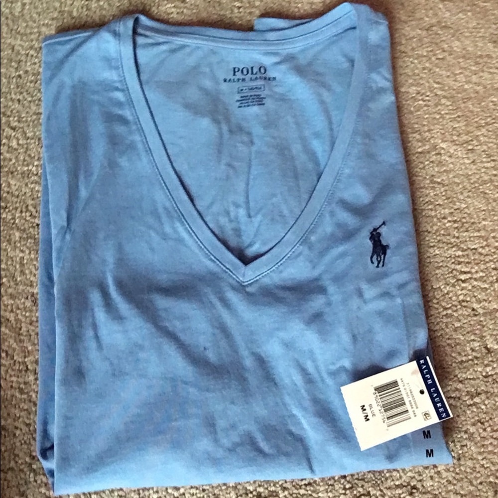 Polo V neck T